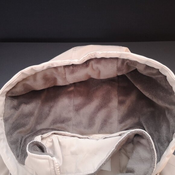 Liz Claiborne Ladies Size Small Straight Fit Beige Winter Coat - Picture 6 of 16